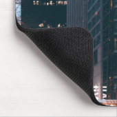 Chicago Illinois Neon Sign Mousepad (Ecke)
