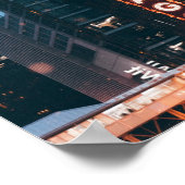 Chicago Illinois Neon Sign Poster (Ecke)