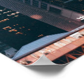 Chicago Illinois Neon Sign Poster (Ecke)