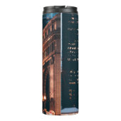 Chicago Illinois Neon Sign Thermosbecher (Rückseite)