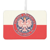 Chicago Illinois Polish Autolufterfrischer (Rückseite)