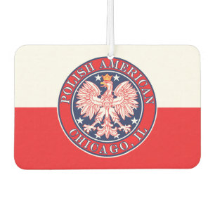 Chicago Illinois Polish Autolufterfrischer