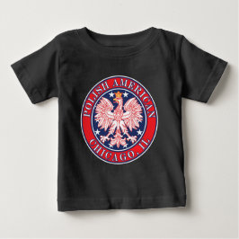 Chicago Illinois Polish Baby T-shirt