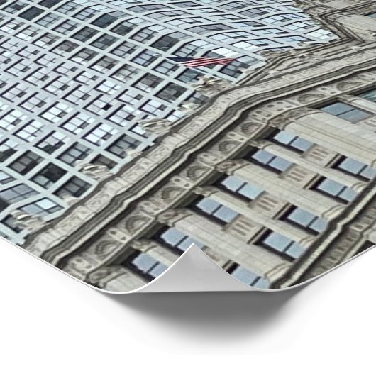 Chicago Illinois Poster (Ecke)