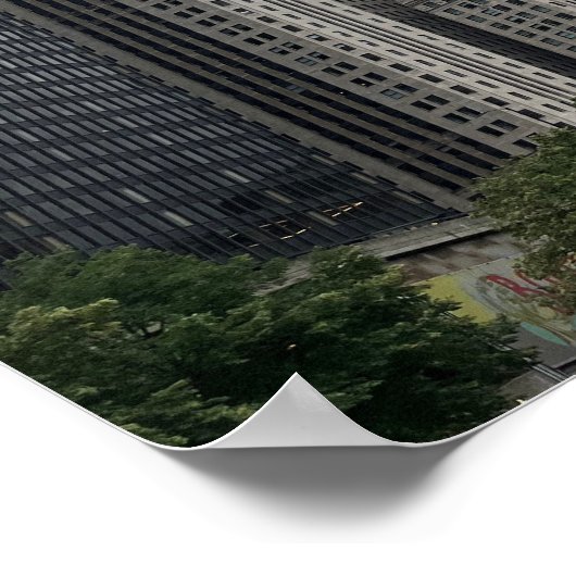 Chicago Illinois Poster (Ecke)