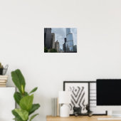 Chicago Illinois Poster (Heimbüro)