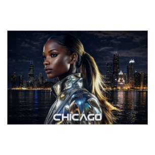 CHICAGO - ILLINOIS POSTER