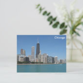 Chicago, Illinois Postkarte (Stehend Vorderseite)