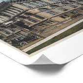 Chicago Illinois, Public Library, 1930er Poster (Ecke)