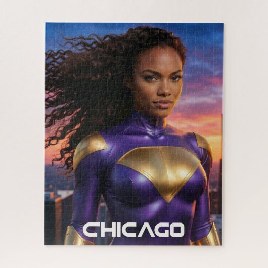 CHICAGO - ILLINOIS PUZZLE (Vertikal)