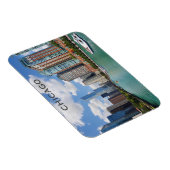 Chicago Illinois River Skyline Foto Magnet (Rechte Seite)