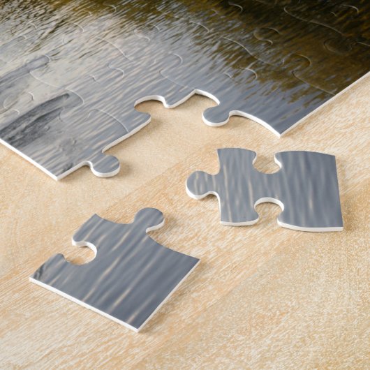 Chicago, Illinois, Rowers in der Lagune von Lincol Puzzle (Seite)