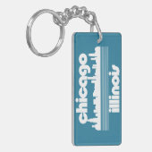 Chicago, Illinois Schlüsselanhänger (Vorderseite links)