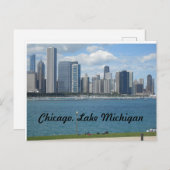 Chicago, Illinois Seeufer Postkarte (Vorne/Hinten)