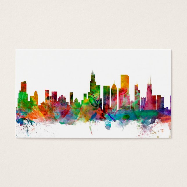 Chicago Illinois Skyline (Vorderseite)