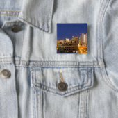 Chicago, Illinois, Skyline aus West Loop Button (Beispiel)