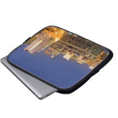 Chicago, Illinois, Skyline aus West Loop Laptopschutzhülle (Vorne Knopf)