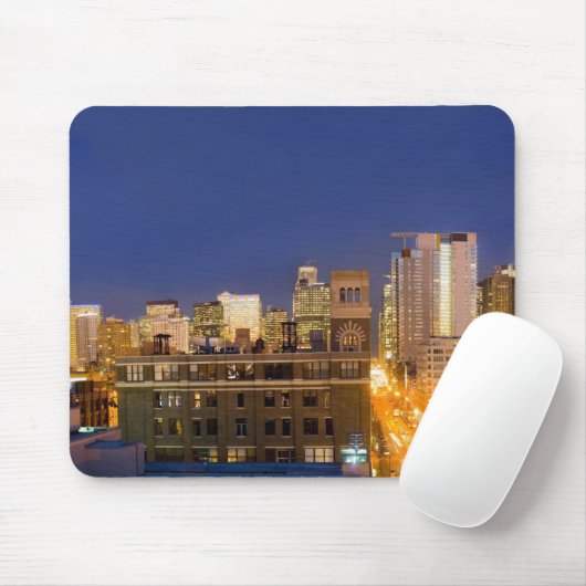 Chicago, Illinois, Skyline aus West Loop Mousepad (Mit Mouse)