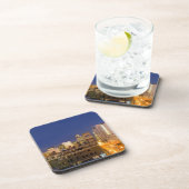 Chicago, Illinois, Skyline aus West Loop Untersetzer (Rechte Seite)