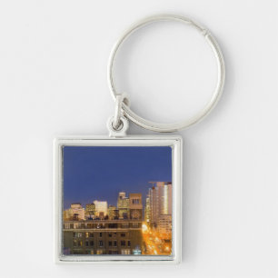 Chicago, Illinois, Skyline-Blick vom West Loop Schlüsselanhänger