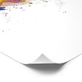 Chicago Illinois Skyline Fotodruck (Ecke)