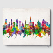 Chicago Illinois Skyline Gästebuch (Rückseite)