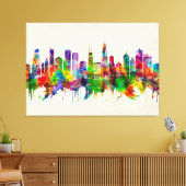 Chicago Illinois Skyline Leinwanddruck (Insitu (Wohnzimmer))