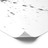 Chicago Illinois Skyline Poster (Ecke)