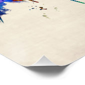 Chicago Illinois Skyline Poster (Ecke)