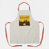 Chicago Illinois Skyline Schürze (Vorderseite)