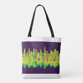 Chicago Illinois Skyline Tasche (Rückseite)