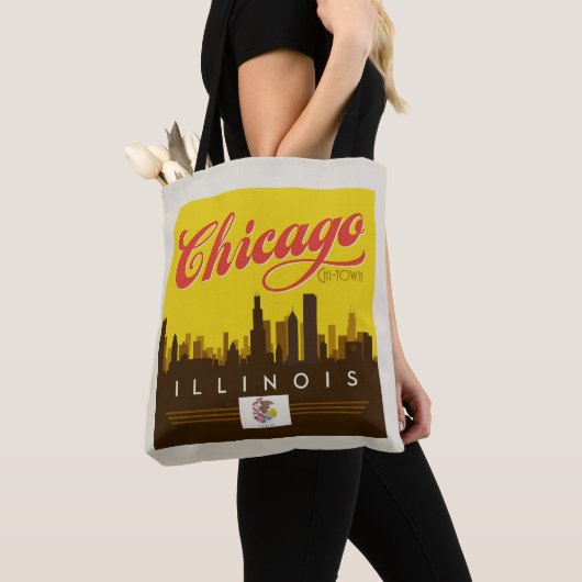 Chicago Illinois Skyline Tasche (Von Nahem)