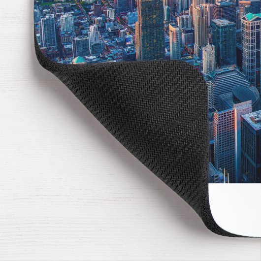 Chicago Illinois Skyline USA - Chicago am Mousepad (Ecke)