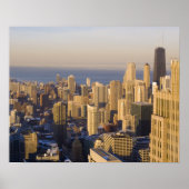 Chicago, Illinois, Skyline vom Sears Tower Poster (Vorne)