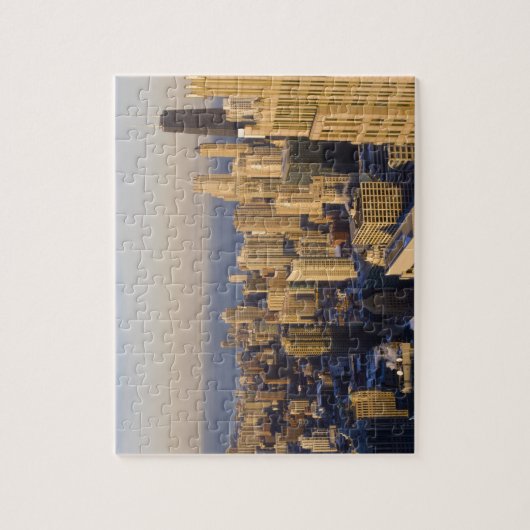 Chicago, Illinois, Skyline vom Sears Tower Puzzle (Vertikal)