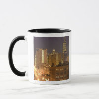 Chicago, Illinois, Skyline von der Westschleife an