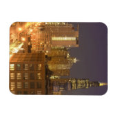 Chicago, Illinois, Skyline von West Loop bei Magnet (Horizontal)