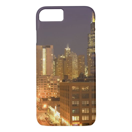 Chicago, Illinois, Skyline von West Loop: Case-Mate iPhone Hülle (Rückseite)