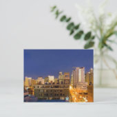 Chicago, Illinois, Skyline von West Loop erschosse Postkarte (Stehend Vorderseite)