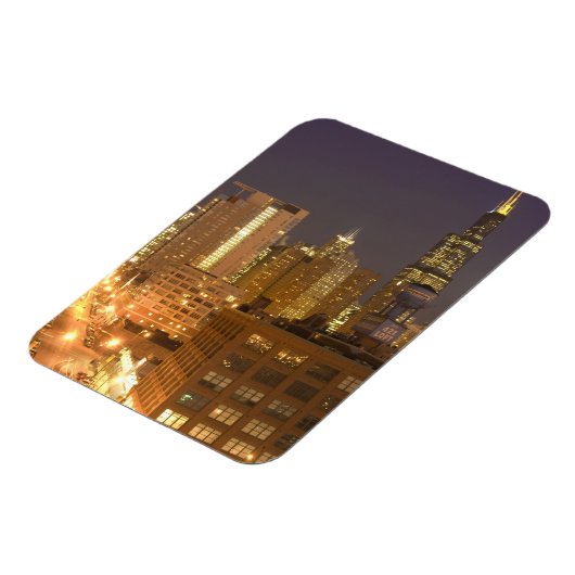 Chicago, Illinois, Skyline von West Loop, Magnet (Linke Seite)