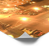 Chicago, Illinois, Skyline von West Loop, Poster (Ecke)