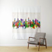 Chicago Illinois Skyline Wandteppich (Beispiel)