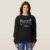 Chicago Illinois Souvenirs Sweatshirt (Vorne ganz)