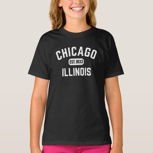 Chicago Illinois T-Shirt (Vorderseite)