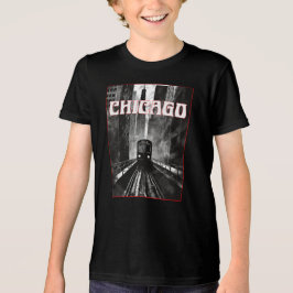 Chicago Illinois Tri-Blend Shirt