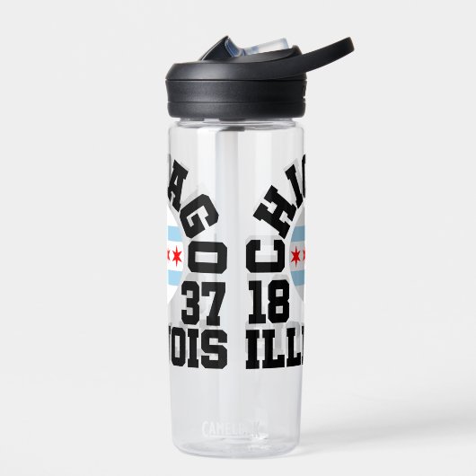 Chicago, Illinois Trinkflasche (Links)