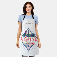 Chicago Illinois United Staaten Retro Skyline USA