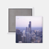 Chicago, Illinois, USA 2 Magnet (Vorderseite/Rückseite)