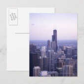 Chicago, Illinois, USA 2 Postkarte (Vorne/Hinten)