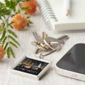 Chicago Illinois USA - Chicago Skyline Schlüsselanhänger (Seite)